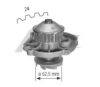 LANCIA 46805736 Water Pump